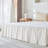 French Linen Pleated Bed Skirt-135245833-135245830-135245829
