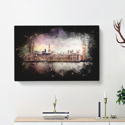 Big Ben & Houses of Parliament - Wrapped Canvas