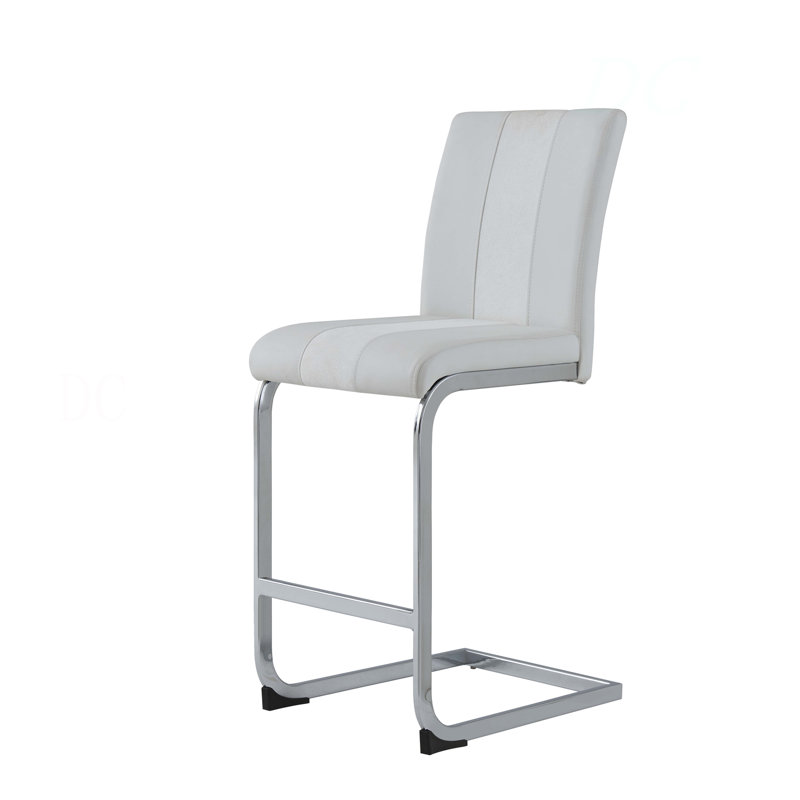 TABOURETS DE LIT BLANC ALTIS (ENSEMBLE DE 4), Blanc