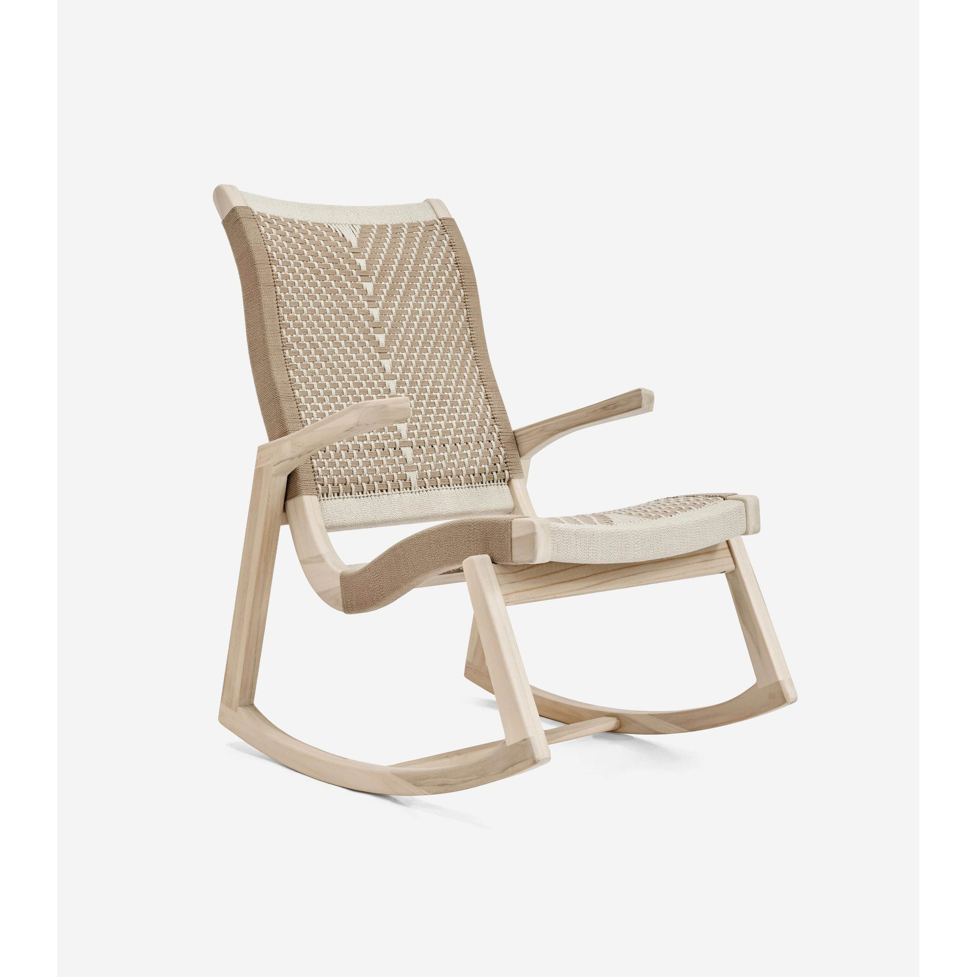Amador Rocking Chair, Natural/Naturaline Basket Cord, Natural