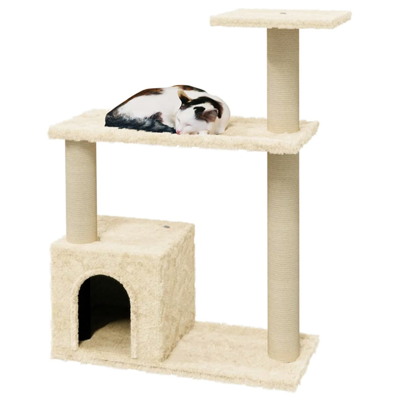 Dunn 70cm H Cat Tree, Cream