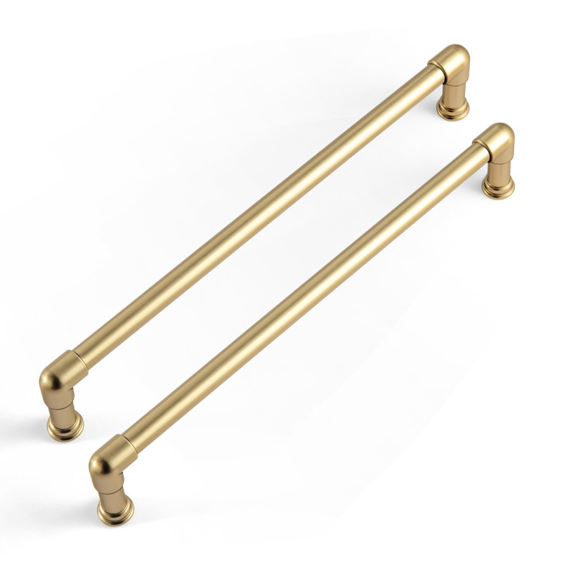 Ensemble de poignées en métal, Champagne champagne, 7.56"