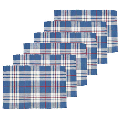 Ensemble de napperons en coton 6 pièces Ramadan