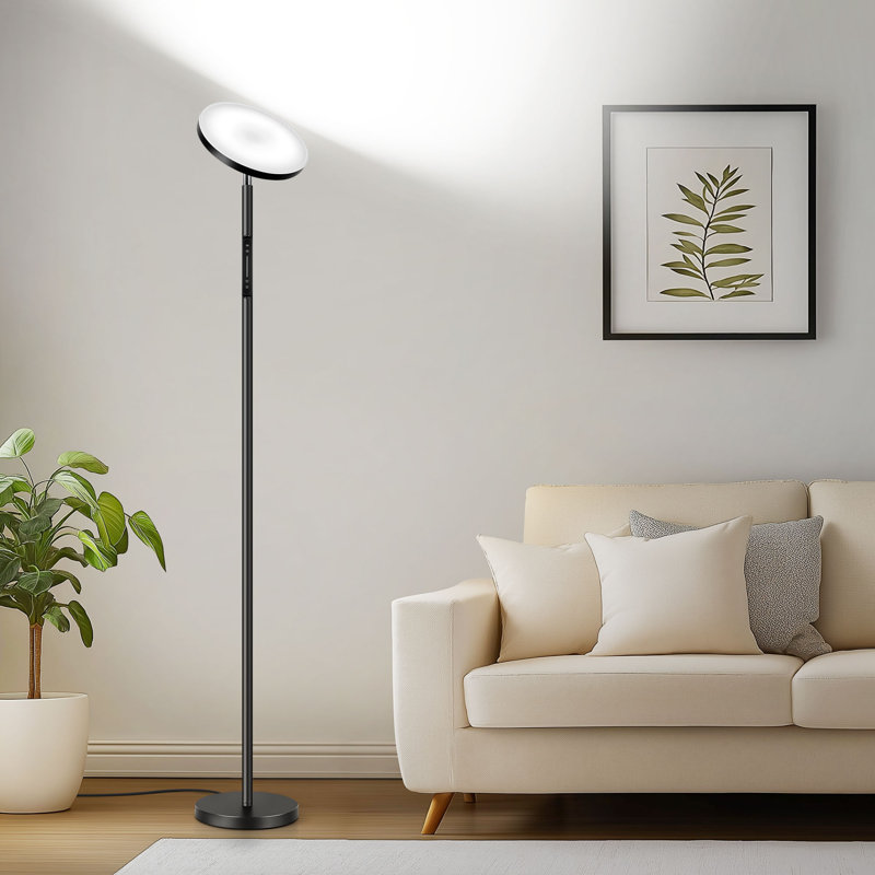 Kaweh 70" RGB Floor Lamp with Remote & WIFI Control, Black with RGB
