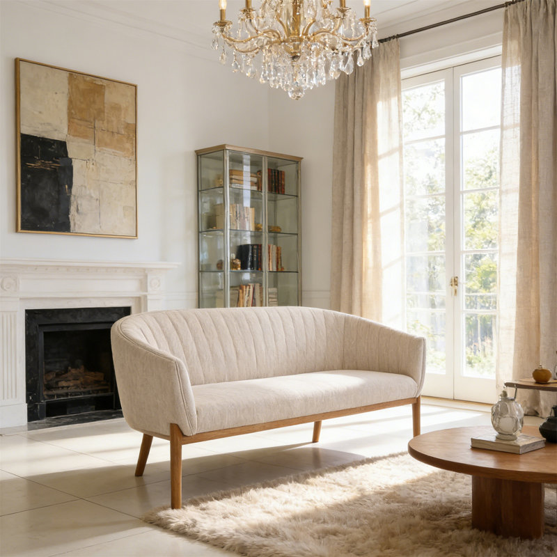 Causeuse, Beige