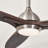  Modern 52" Nickel  Ceiling Fan with Light-1611963144-1611963146