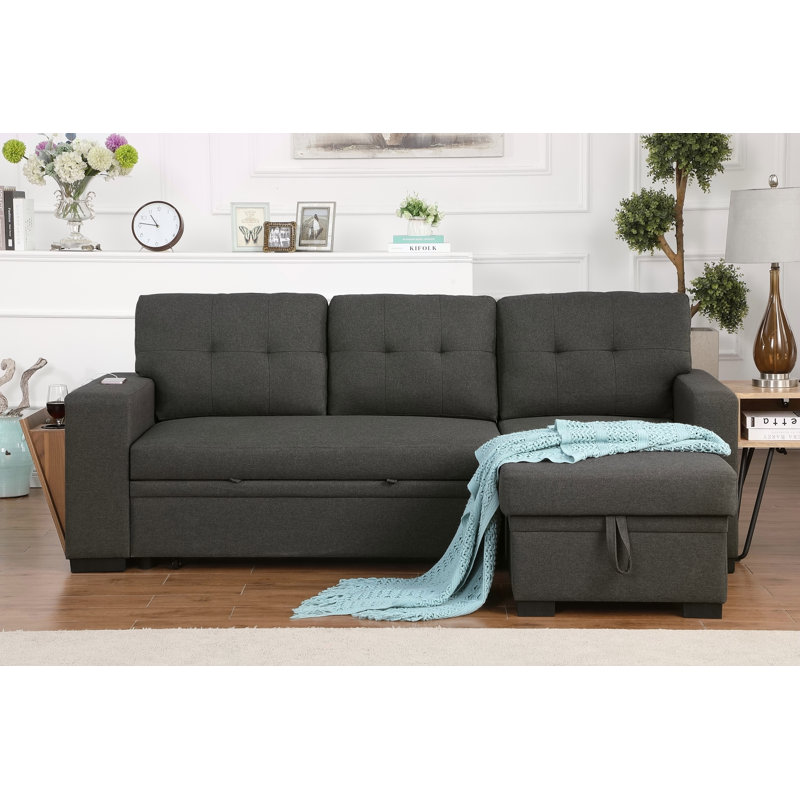 Canapé modulaire 3 pièces rembourré