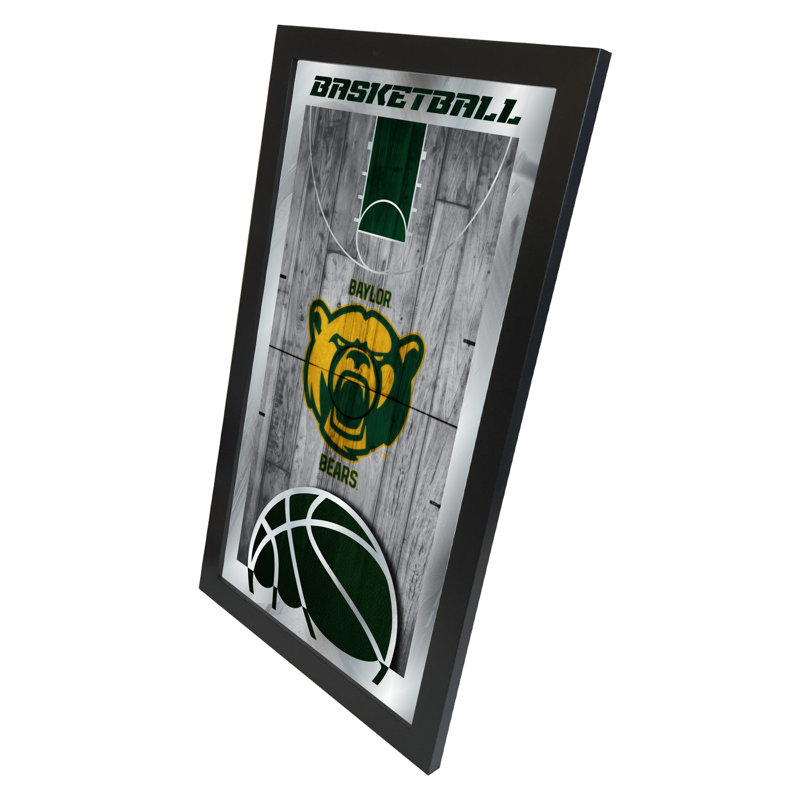 « basket mirror », impression encadrée NCAA, Baylor