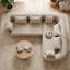 Canapé modulaire incurvé modulaire 2 pièces Boneless-2003436756