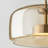Modern Amber Glass Led Pendant Light-333726408