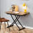 43.3" Convertible Coffee-to-Dining Table with Folding Top and Adjustable X-Lift Base-1452344787-1473744903