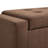 Atzel 36.25'' Tufted Rectangle Storage Ottoman,Storage Ottoman, Linen Upholstered Storage Bench with Lift Top and Button Tufted for Living Room-548513374