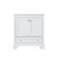 Meuble-lavabo moderne en bois massif l 30 po x H 34,1 po, lavabo en céramique Cupc et poignées en aluminium doré, charnières à fermeture en douceur DTC-297533753