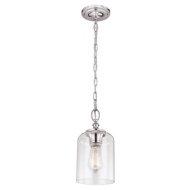 Tibbetts 1 - Light Pendant, Polished Nickel
