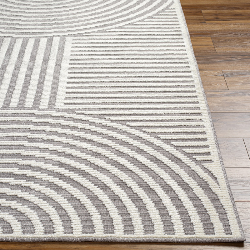 Amiracle Abstract Indoor Rug, Rectangle 5' x 7'2"