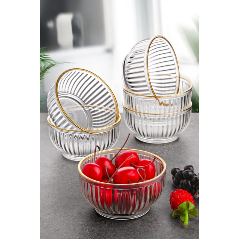 Hanah Home Oklo Acrylic Serving Bowl