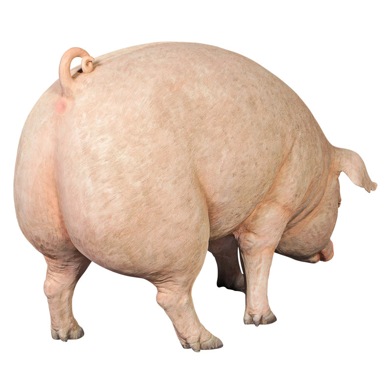 Statue de cochon de ferme divin