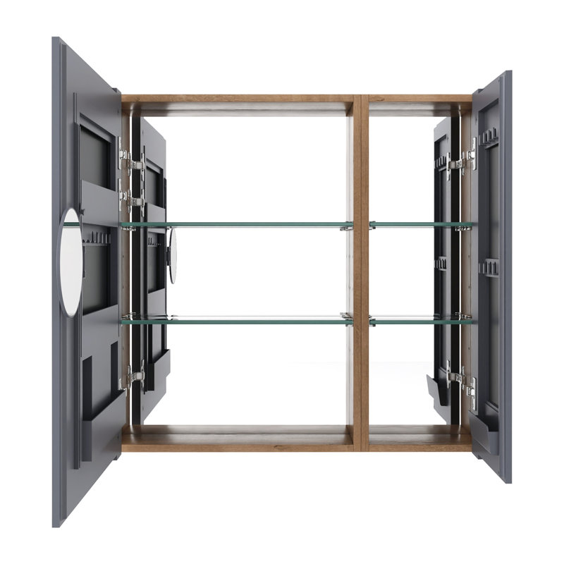 Bathroom Mirror Cabinet with Storage