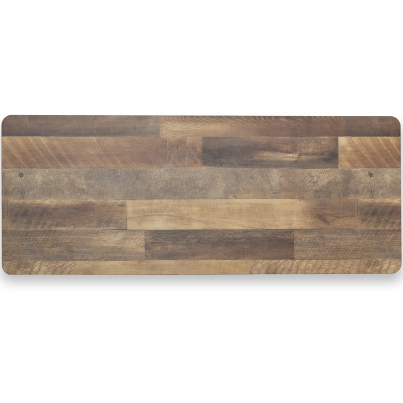 Reclaimed Wood 60" Rectangular Computer Desk Table Top