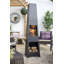 Square Steel Chimnea