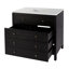 Nora 36 in W Quartz Top Single Sink Bathroom Vanity Set-1201497892