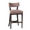 Juliet Upholstered Stool with Solid Wood Frame