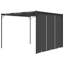 Fyllia Garden Gazebo with Side Curtain 3x3x2,25m-1504721909