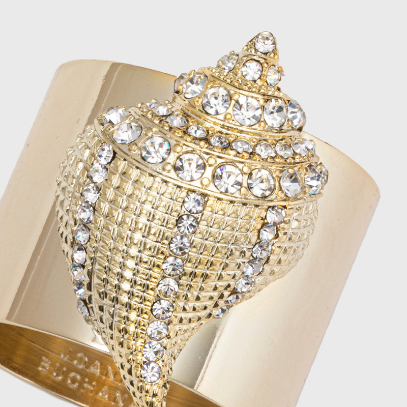 Sparkle Shell Napkin Rings
