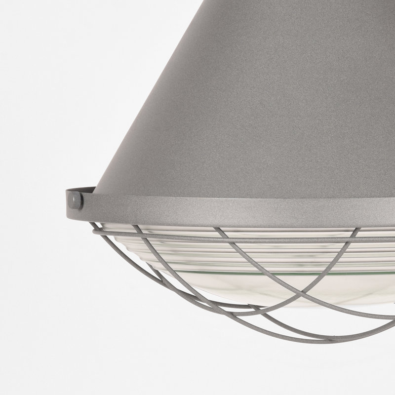 Angelique - Light Dome Pendant, Concrete