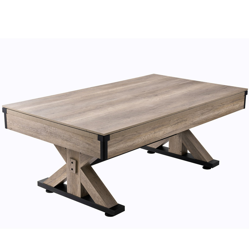 Table de billard multi-jeux 7 pieds avec pieds niveleurs VEVOR
