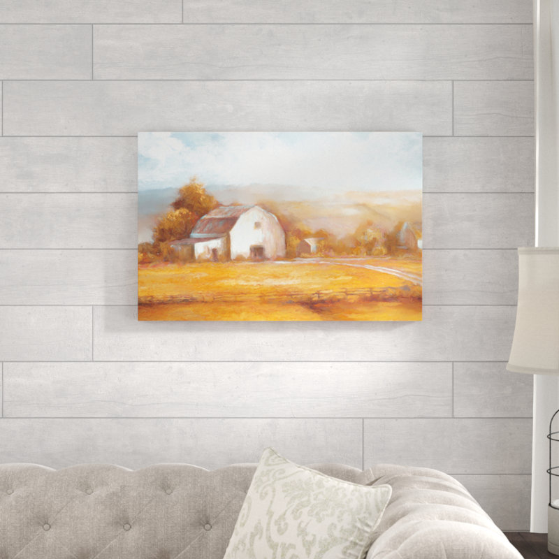 Golden Farm-impression sur toile, H 20 po x l 30 po
