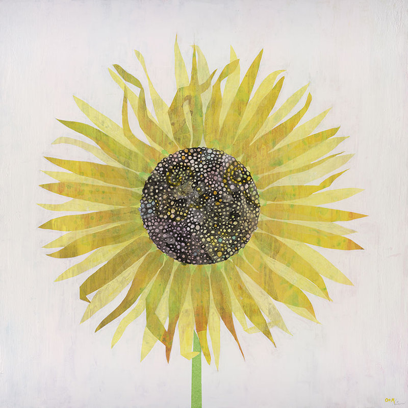Sun Flower Fun Painting by JP Kilkenny, Image Brush Gel
