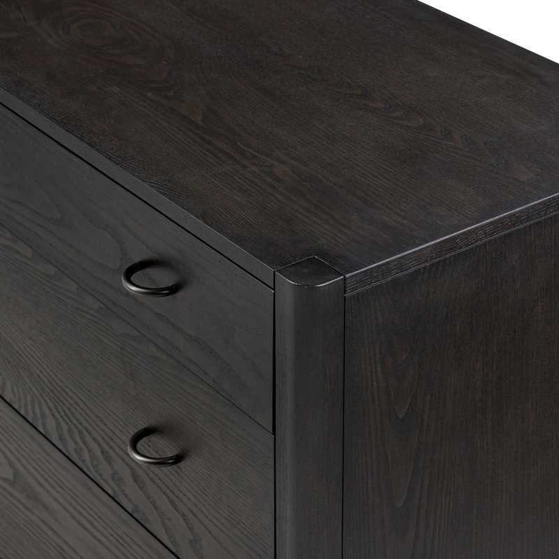 Zuma 6 - Drawer Dresser, Smoked Black Ash
