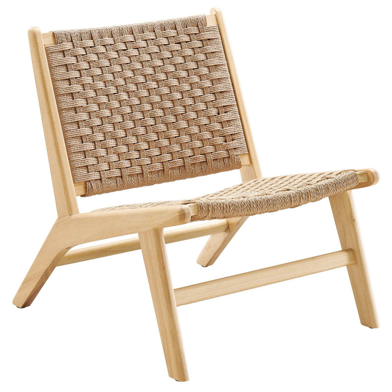 Méridienne Modway Saoirse, Naturel, Natural Rope
