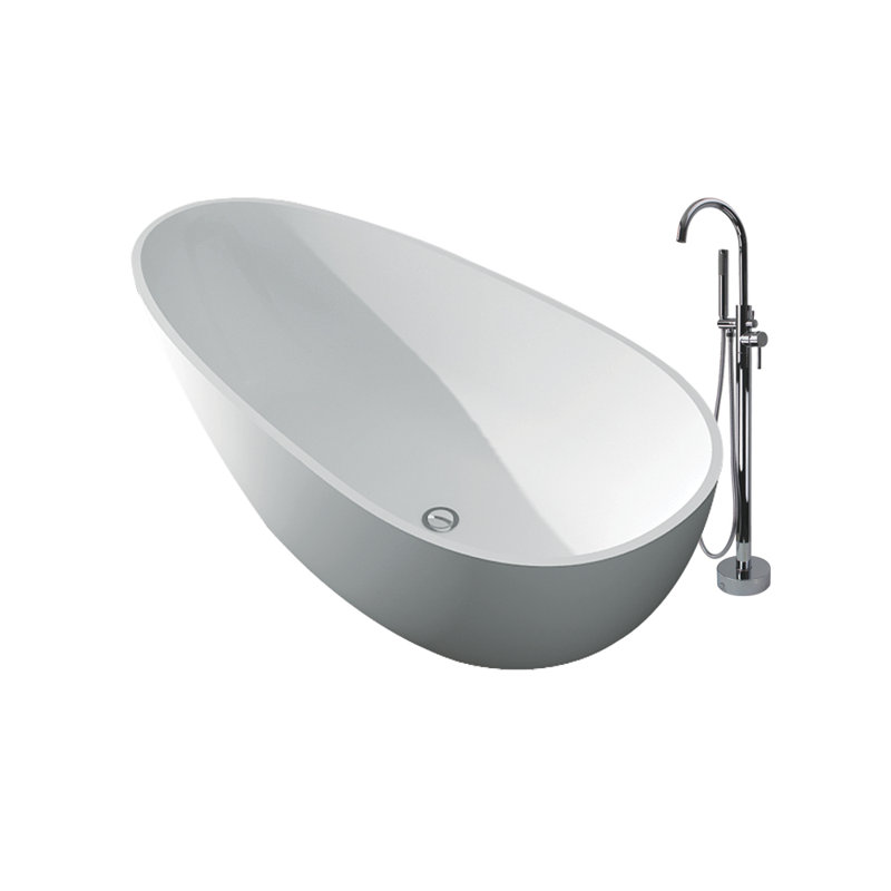 Baignoire de trempage autoportante 58 po. X 29 po. Studio Marisol