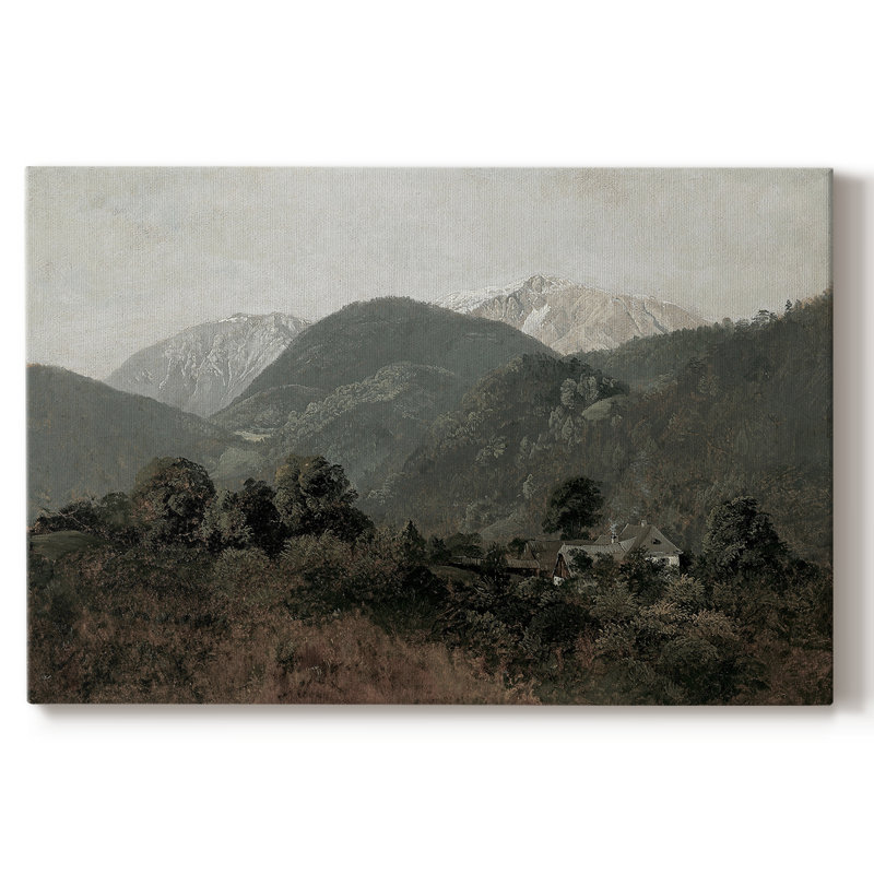 Paysages rétro-Cccxciii - Cavas enveloppés de galerie, 18 x 27
