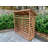Oconner 166cm W x 66cm D Solid Wood Log Store