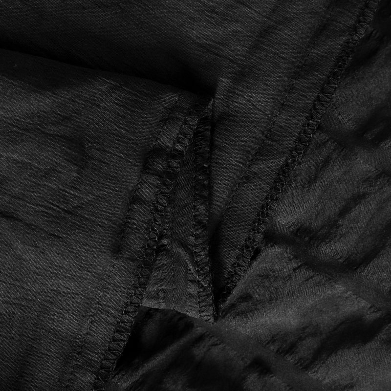 Ensemble de housse de couette en microfibre 3 pièces Tristah, Housse de couette pour grand lit et 2 taies décor, Noir