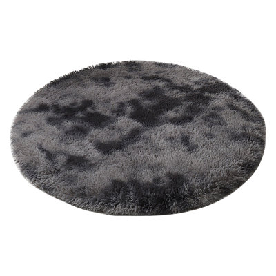 Tapis rond pour chambre de filles, tapis pour chambre, tapis pour chambre d'adolescentes, tapis circulaire pour chambre de bébé, tapis flou pour dortoir, décoration de chambre mignonne pour bébé