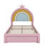 Tiroir de rangement en velours arc-en-ciel Princess-809966983