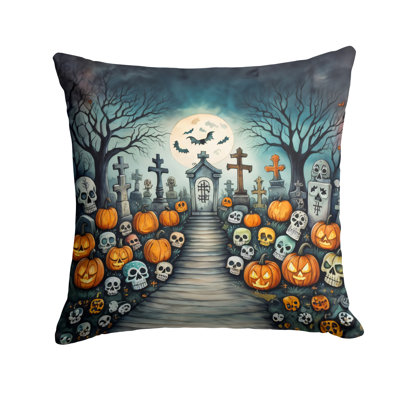 Coussin décoratif intérieur / extérieur en polyester More / Spooky More Spooky Halloween