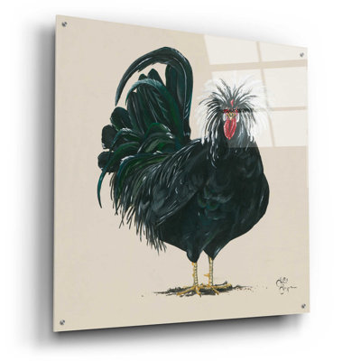 Poulet par Hollihocks Art - impression non encadrée