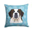  Coussin Snowflake Saint Bernard