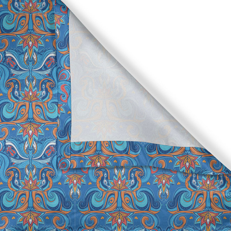Semi Sheer Curtain Pair