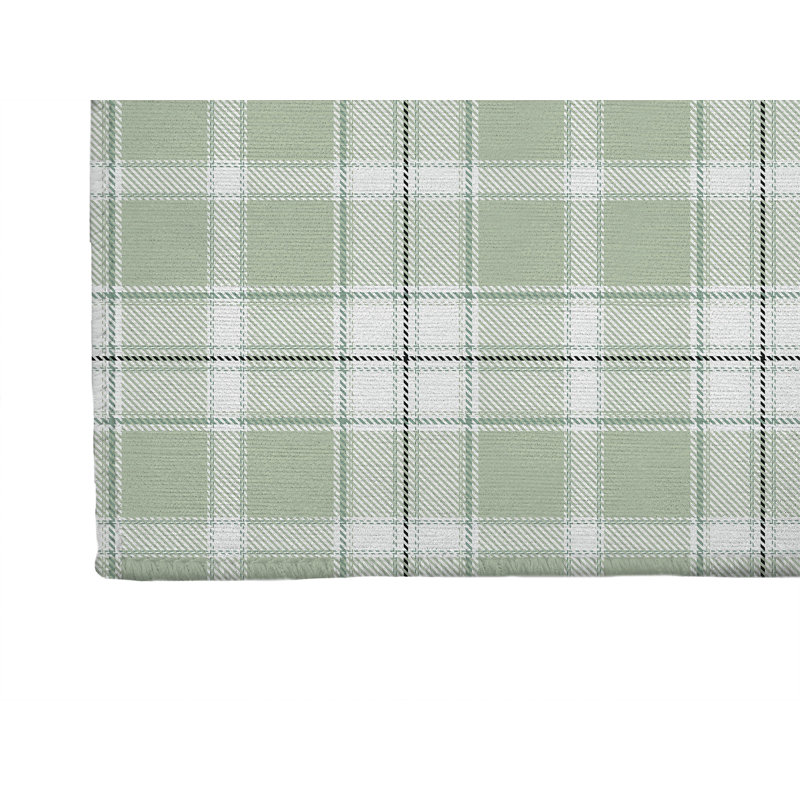 Tapis d'extérieur antidérapant Billy Tartan, Rectangulaire 2 pi x 3 pi