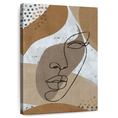 Boho Minimalist Female Portrait