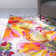 Florentia Floral Tufted Orange/Pink/Ivory Non-Slip Rubberback Area Rug