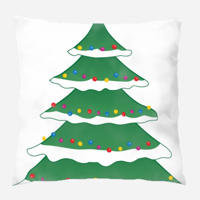 Canvas Outdoor Reversible Throw Pillow