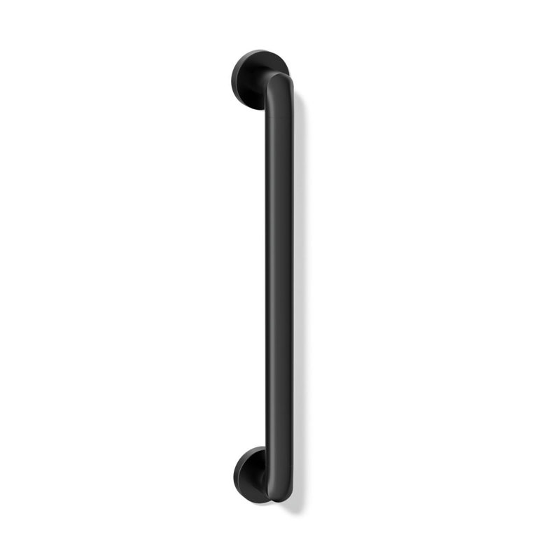 Kumin Grab Bar, Matte Black, 18" W