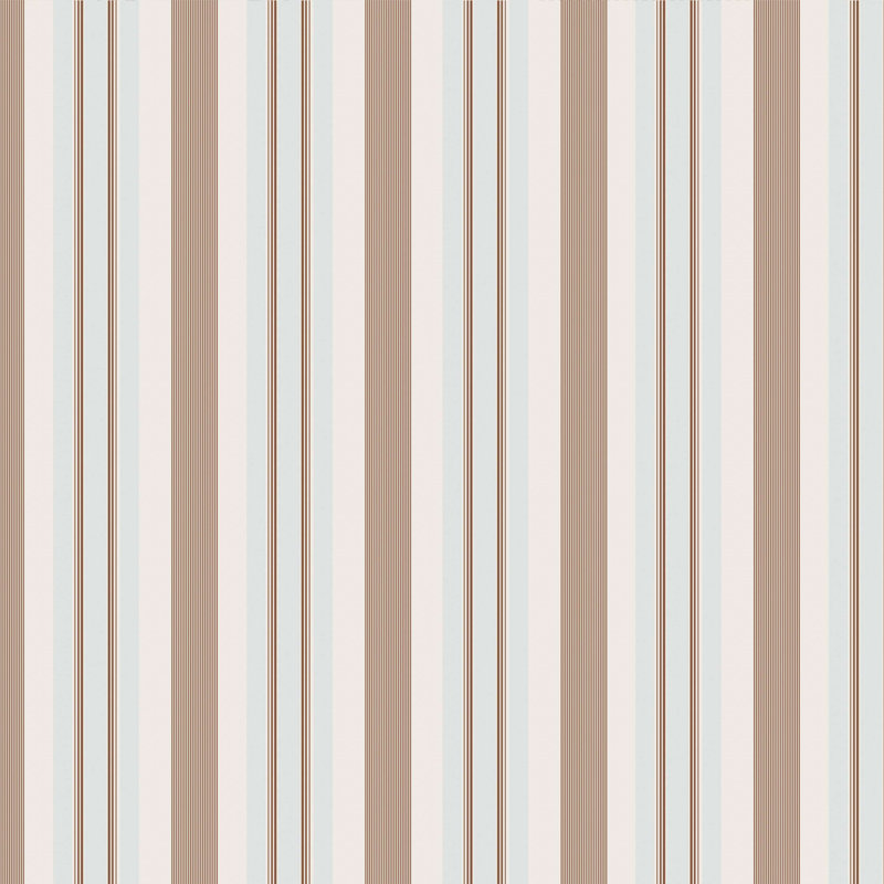 Georgina Stripe Wallpaper, Sky